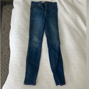 Madewell High Waisted Skinny Jeans